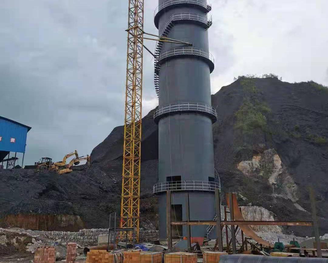 機械化環(huán)保立窯石灰窯
